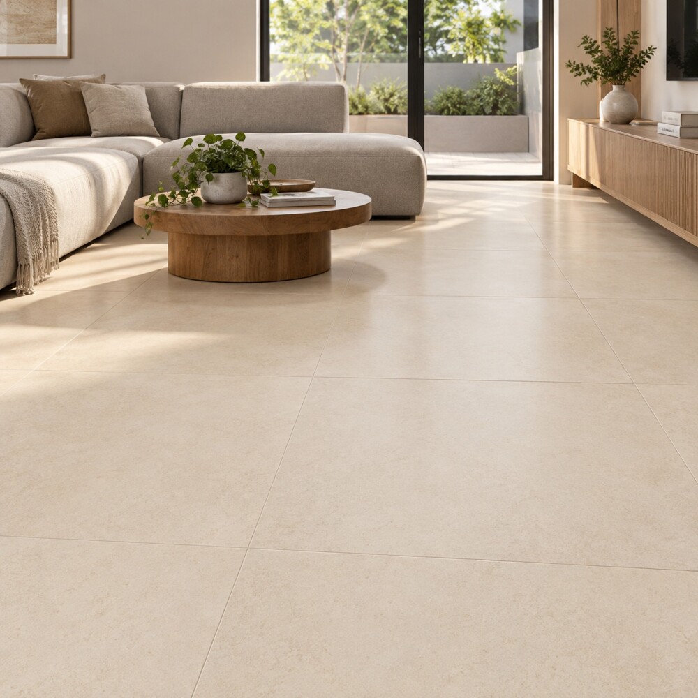 PORCELANATO KHALI MARFIM AC RECTIFICADO "A" 60X60 CM Porcelanato Khali Marfim Ac Rectificado "a" 60x60 Cm