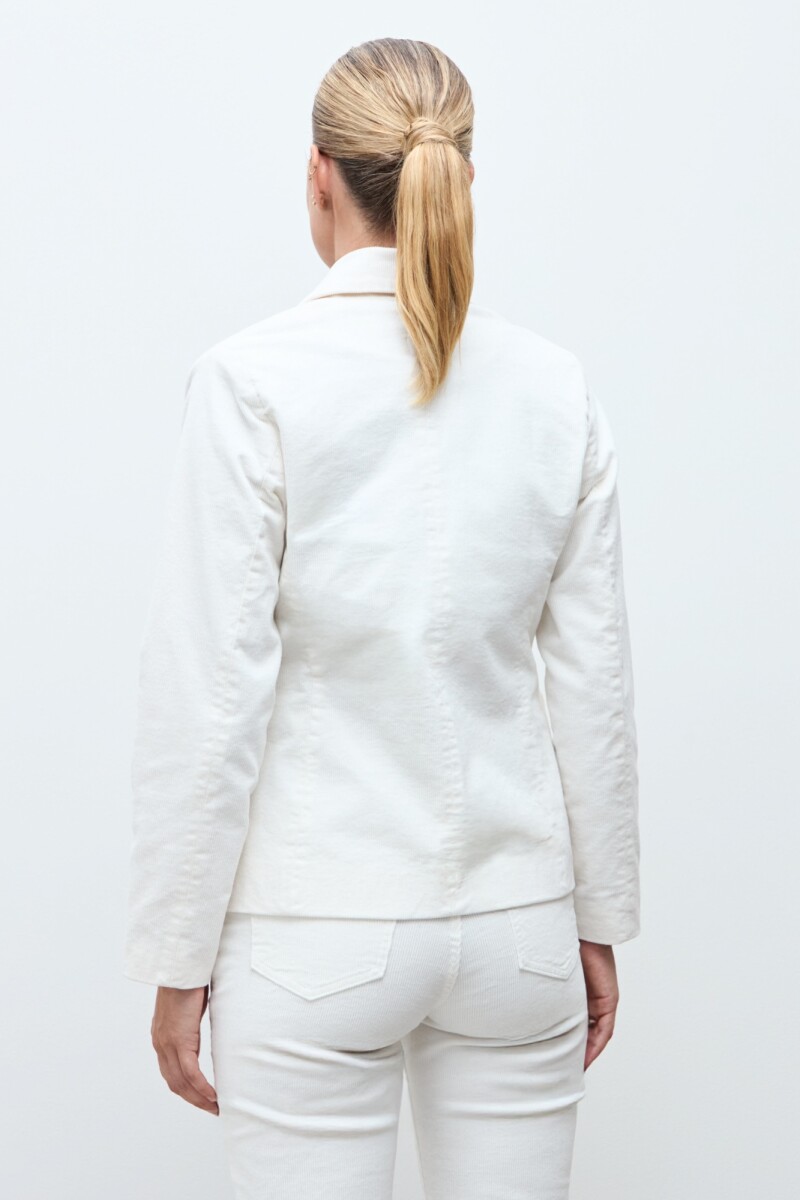 Blazer de pana crudo