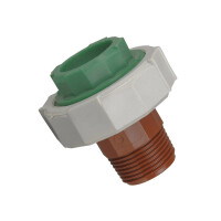 Unión Doble Fusión rosca M 32 mm Unión Doble Fusión rosca M 32 mm