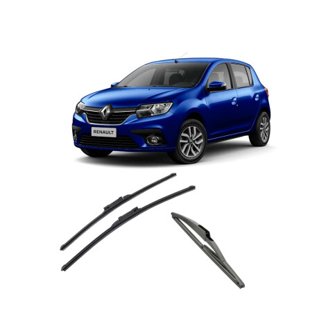 ESCOBILLA LIMPIA PARABRISA COMBO KIT ESCOBILLAS RENAULT LOGAN SANDERO ESCOBILLA LIMPIA PARABRISA COMBO KIT ESCOBILLAS RENAULT LOGAN SANDERO