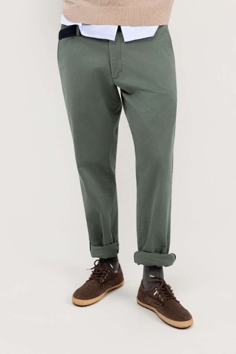 Pantalón Chino El Ganso Verde