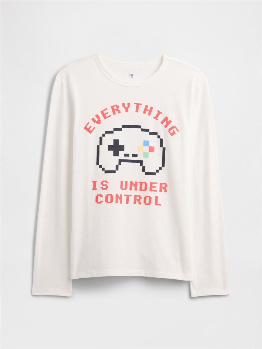 Remera Gráfico Niño - New Off White 