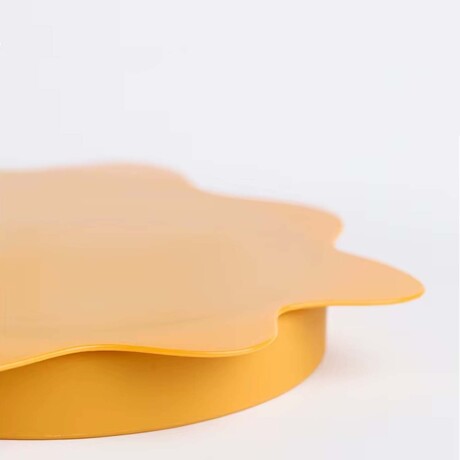 Plato con Separaciones p/ Comida Bebé en Silicona Diseño Sol Beige