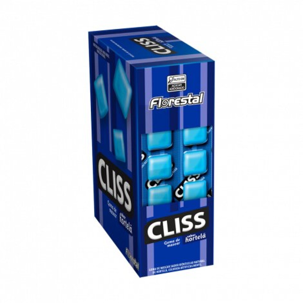 Chicle Cliss x12 - Hortela 