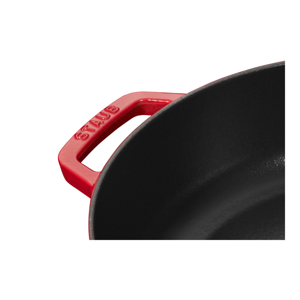 STAUB CACEROLA UNIVERSAL CHERRY 24 CM C/ TAPA CHISTERA STAUB CACEROLA UNIVERSAL CHERRY 24 CM C/ TAPA CHISTERA