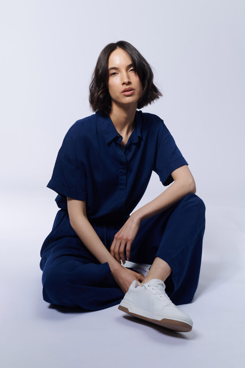 Pantalón Lyocel Azul