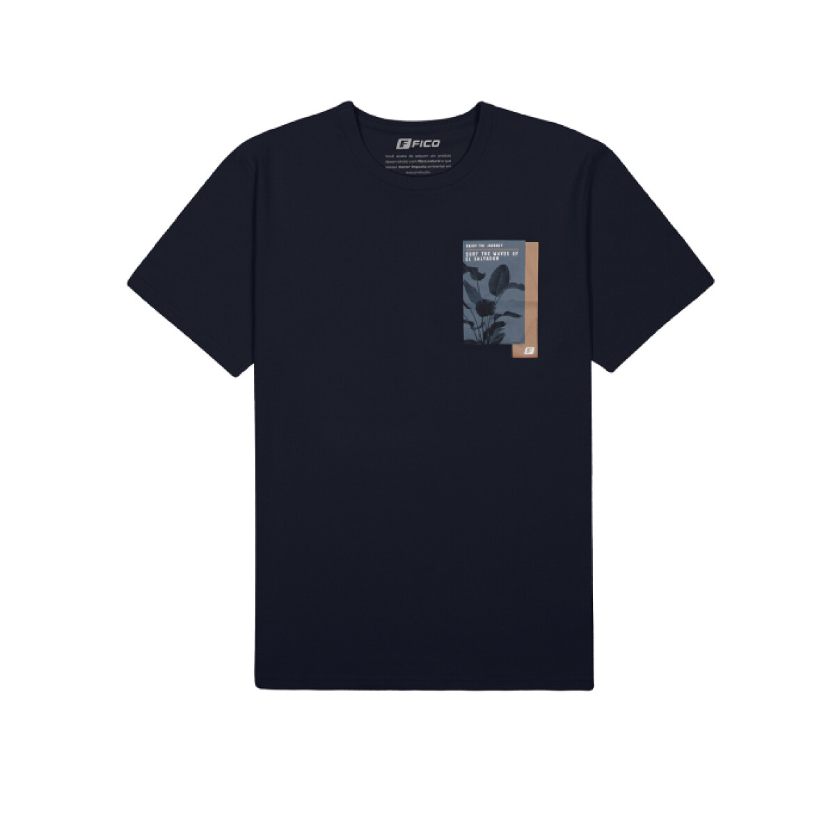 Remera El Salvador - Azul 