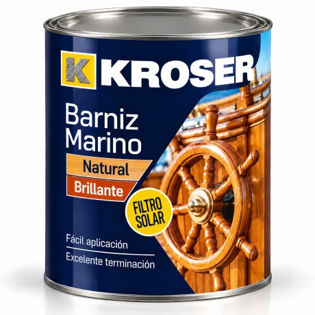 BARNIZ KROSER NATURAL BRILLANTE C/FLTRO SOLAR 0.90L N/a