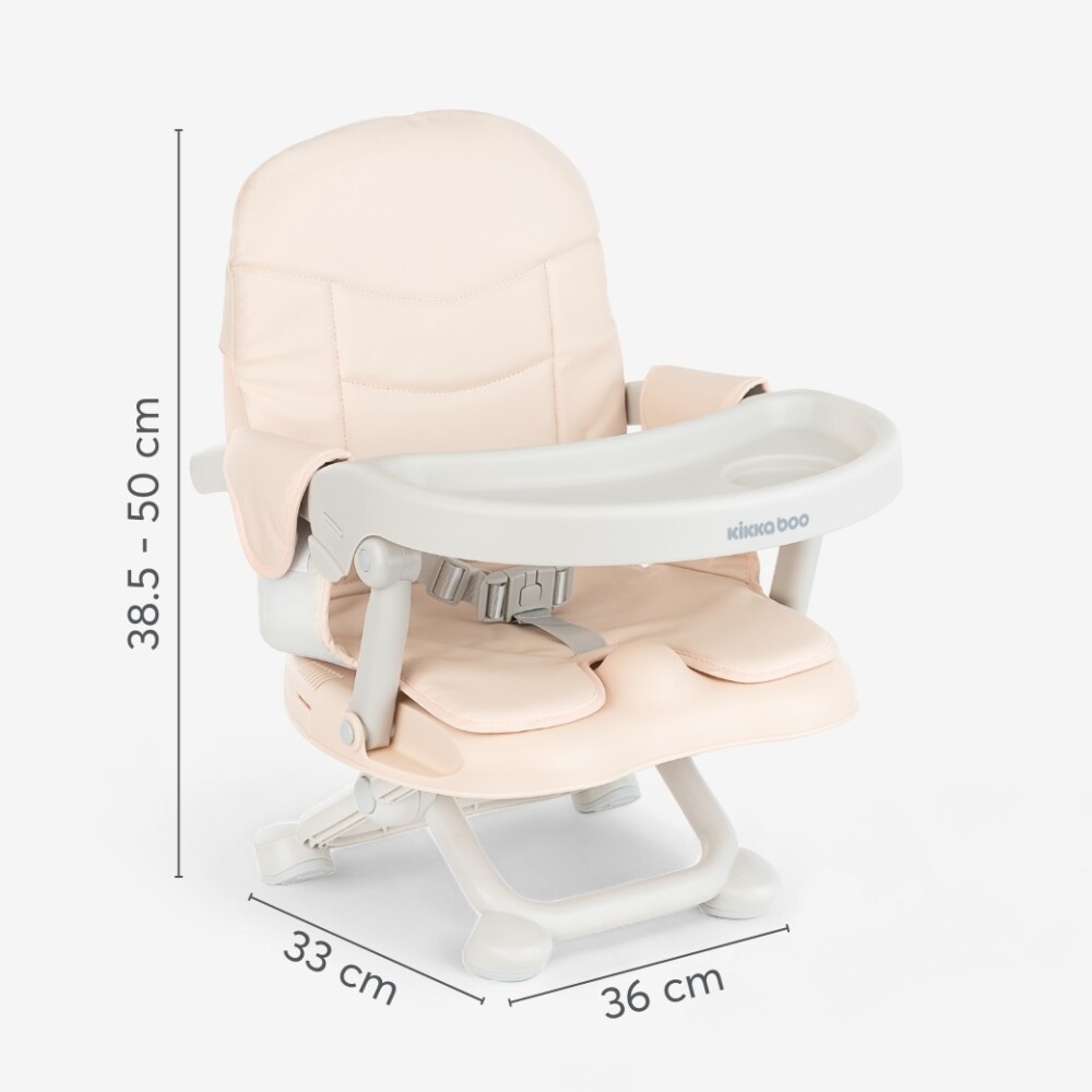 Silla de comer portatil PAPPO KIKKABOO beige