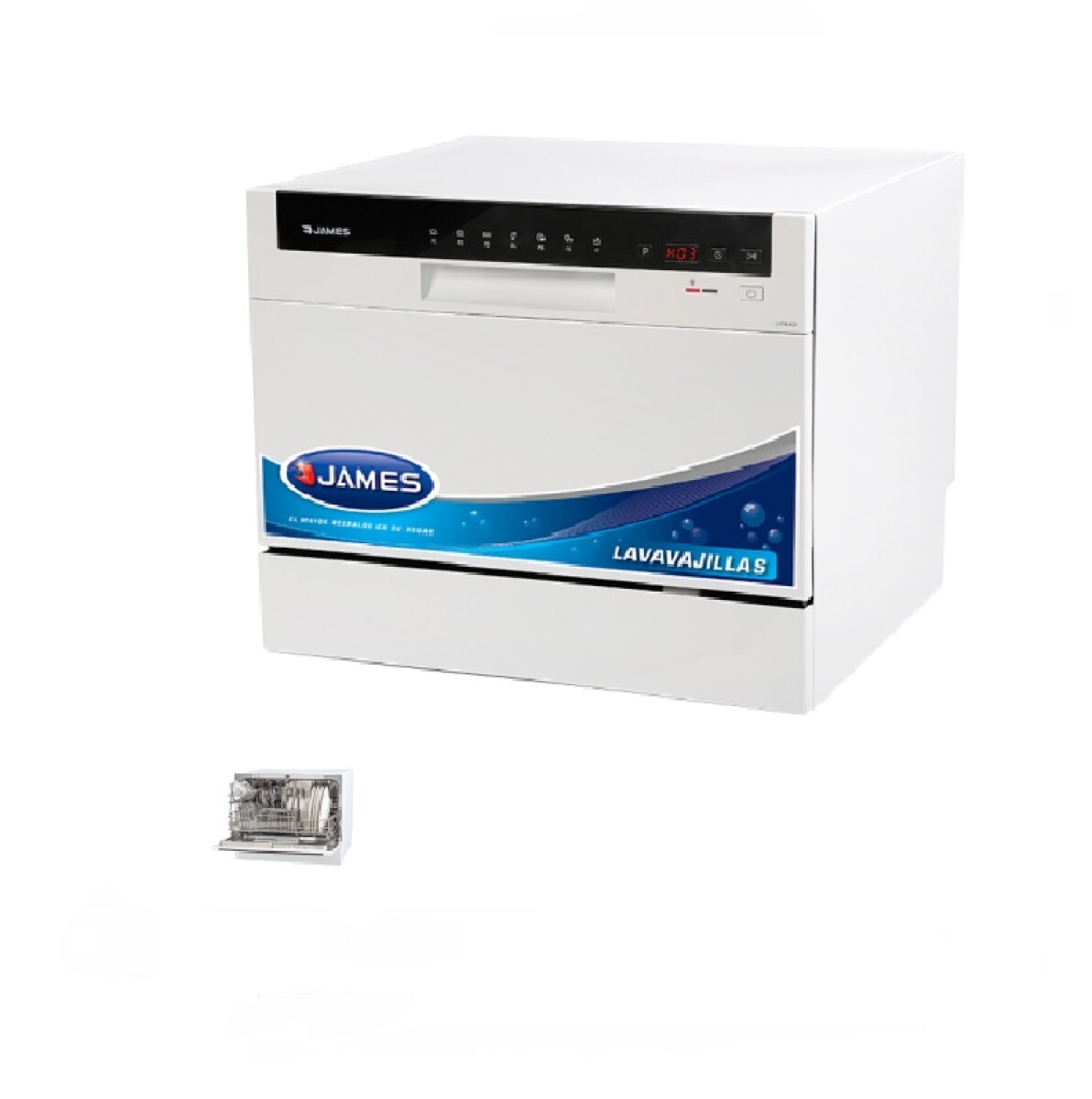 Lavavajillas James LVCM-6CD Compacto 6 Cubiertos 3735 