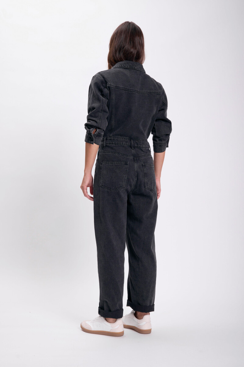 Mono de jean Negro