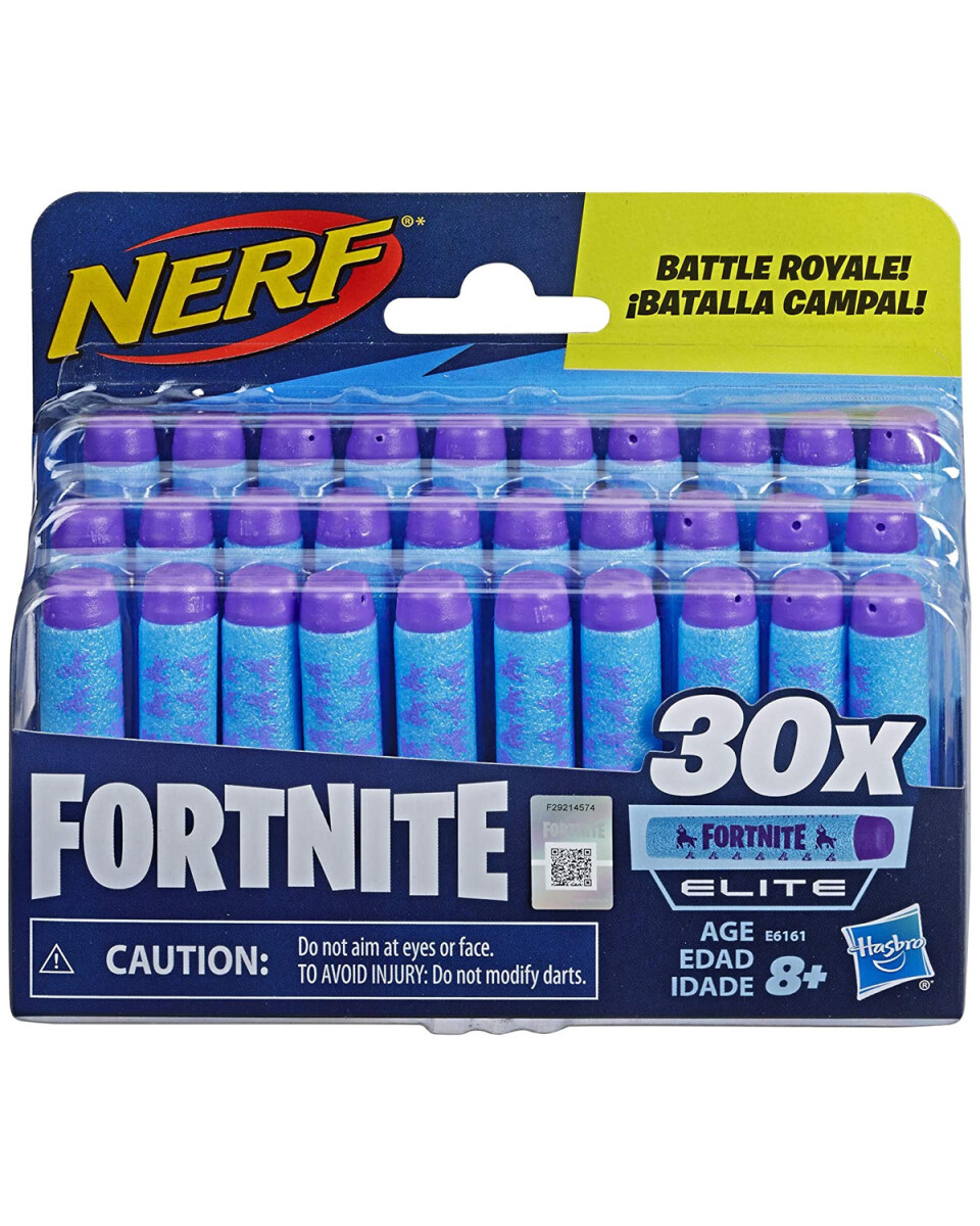 Repuesto 30 dardos Nerf Elite Fortnite 