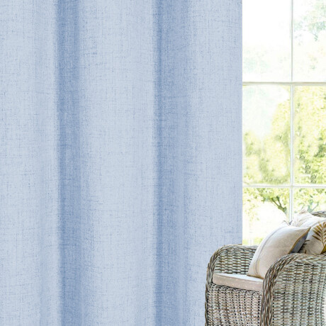 Cortina Blackout 140x230 Cm No Pasa Luz Living Dormitorio Gris Azulado