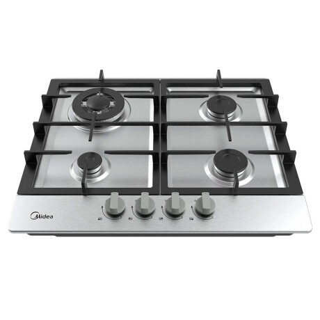 ANAFE 4 HORNALLAS GAS GRIS MIDEA MG60SK005AH1B