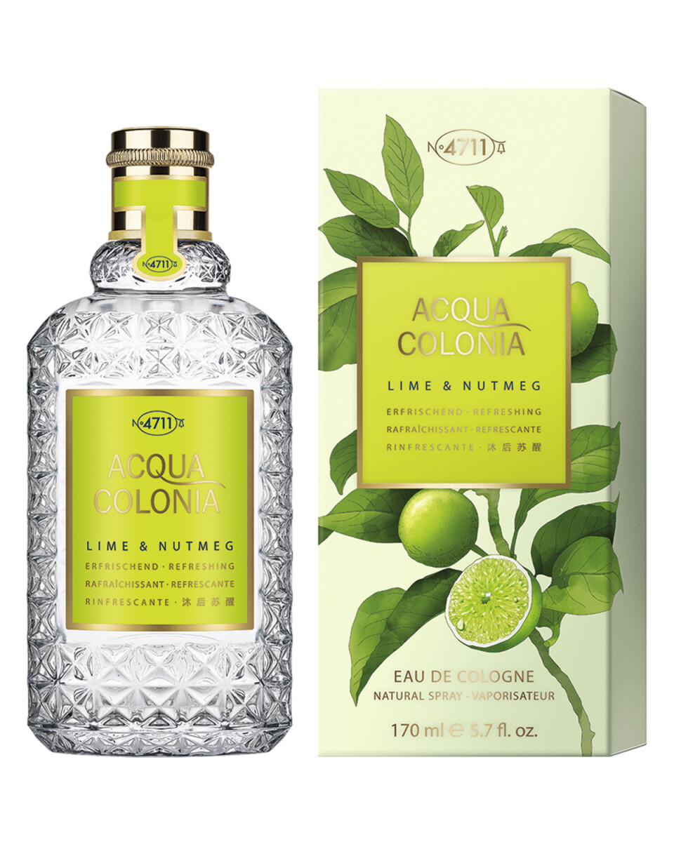 Perfume 4711 Acqua Lime & Nutmeg EDC 170ml Original 