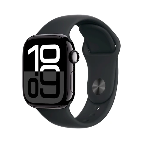 Apple Watch S10 46mm Jet Black Aluminio Sport Band - M/L Apple Watch S10 46mm Jet Black Aluminio Sport Band - M/L