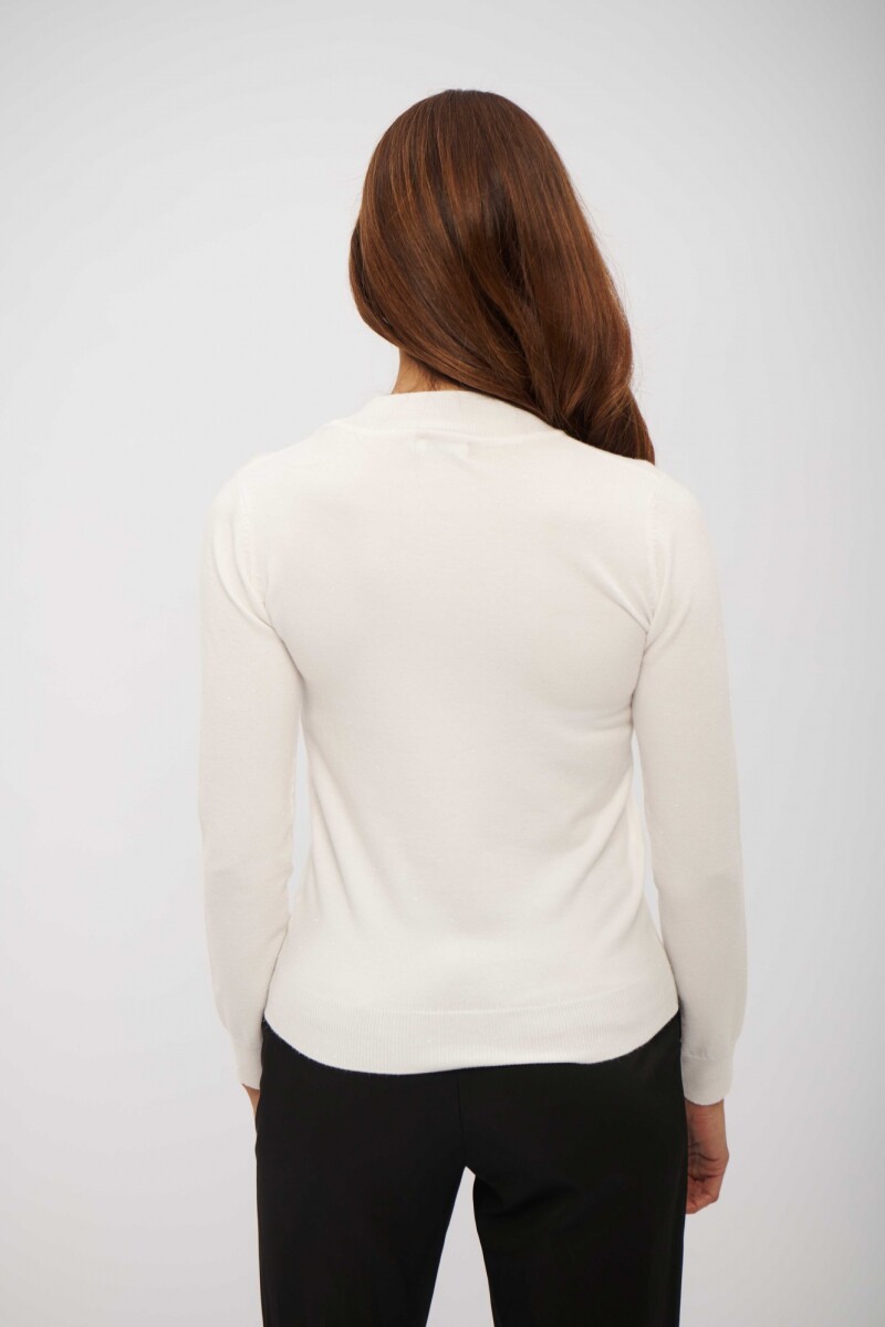 MEDIA POLERA ITALIA CRUDO