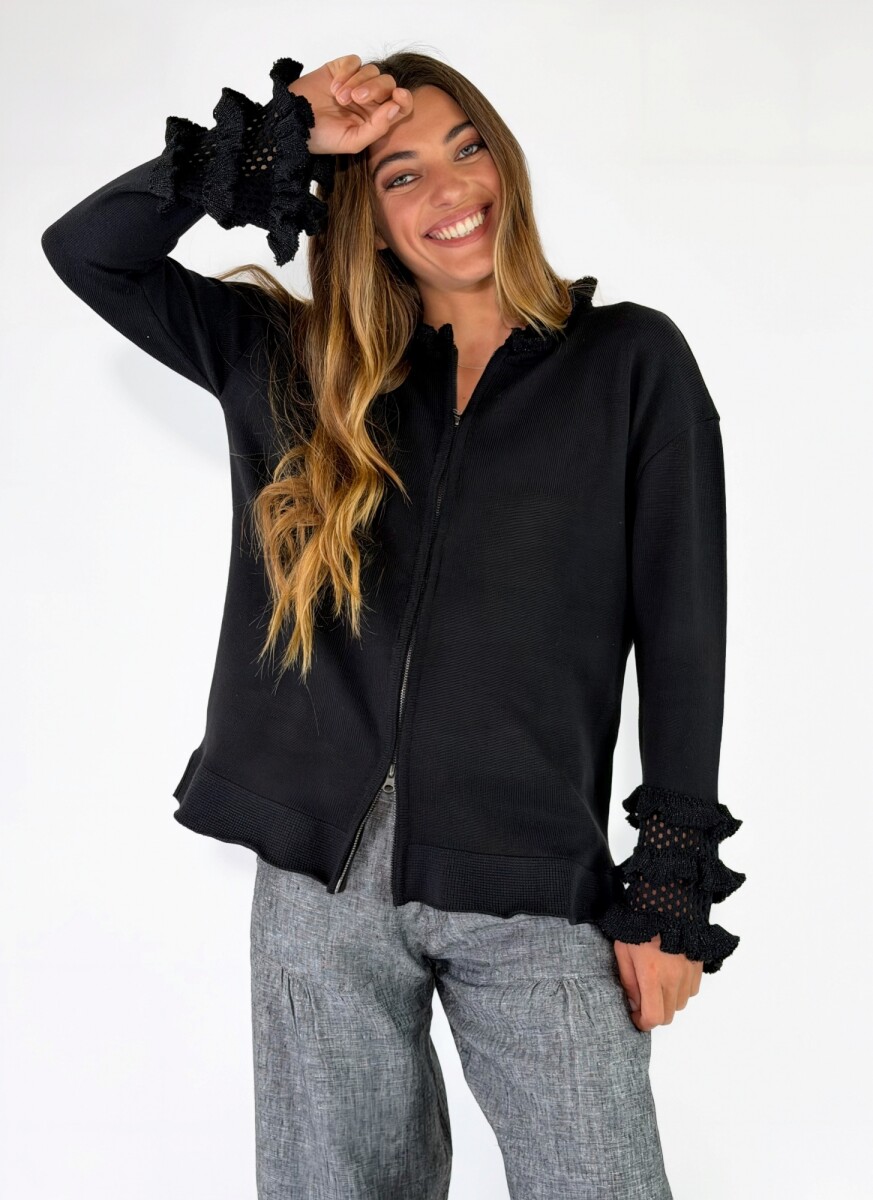 SACO LUMIA - NEGRO 