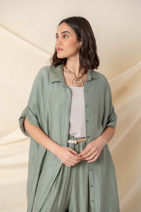 CAMISA AITNE Verde seco