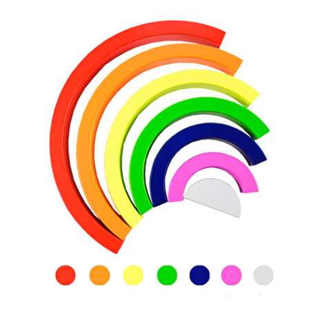 Arcoiris Waldforf SS1011 6 Piezas en Madera 001