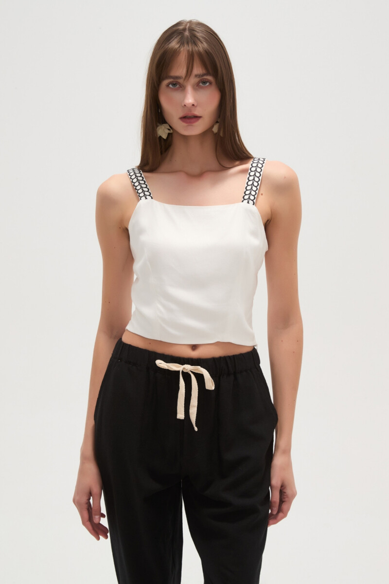 Musculosa Himine - Marfil / Off White 