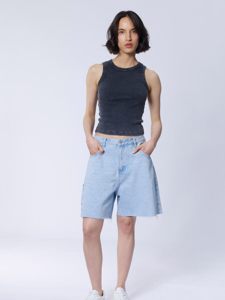 Bermuda Jean Oversize Celeste