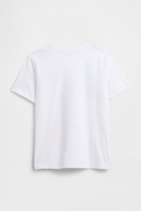 Remera Gráfico Bebé Optic White