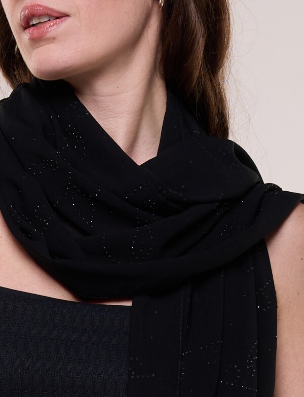 Pashmina Noche NEGRO