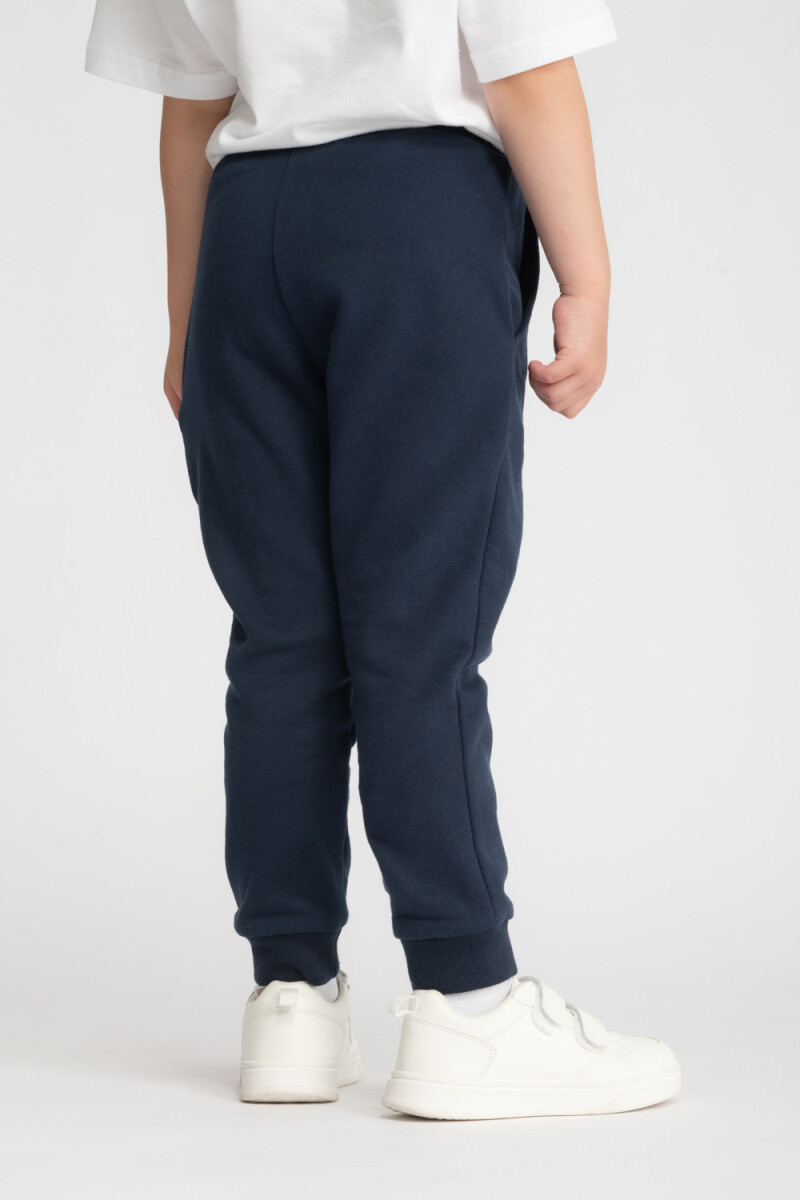 Pantalon deportivo gris Azul