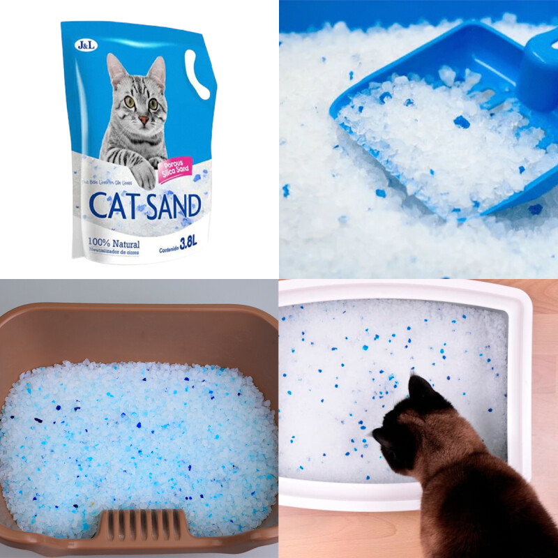 Arena Para Gatos Cat Sand Silicagel 3.8 Lt X1