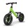 Bicicleta de equilibrio sin pedales con luces LED Qplay Spark Verde