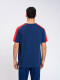 REMERA HUB Nacional Hombre Azul Marino, Rojo