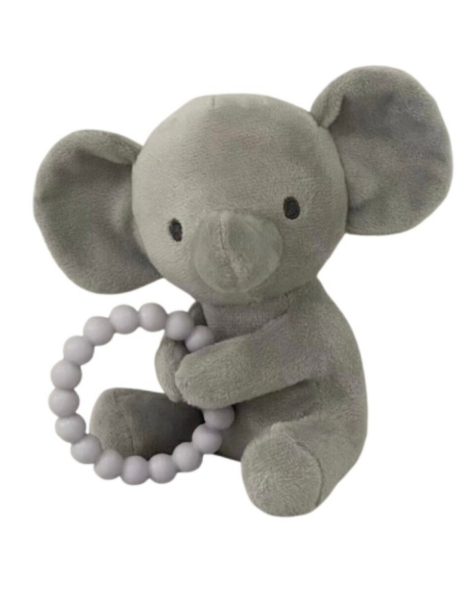 Peluche elefante con mordillo 