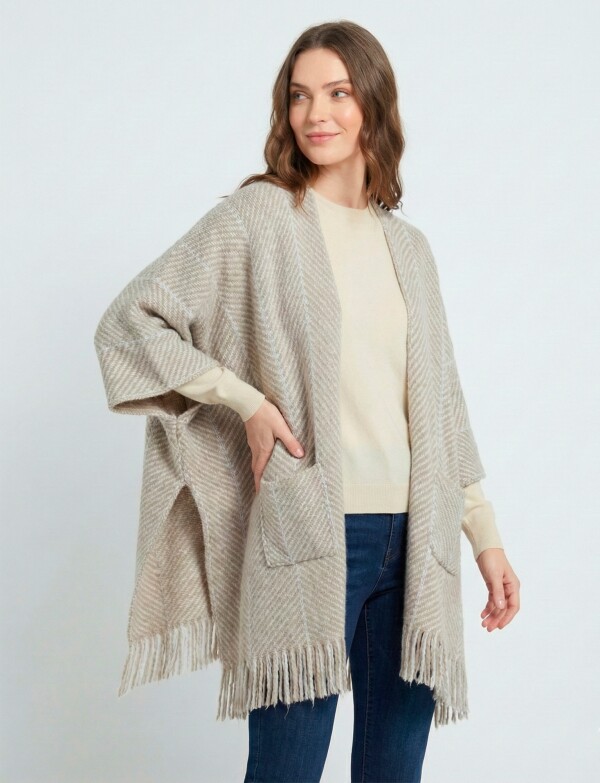 Cardigan Barrington BEIGE/MULTI