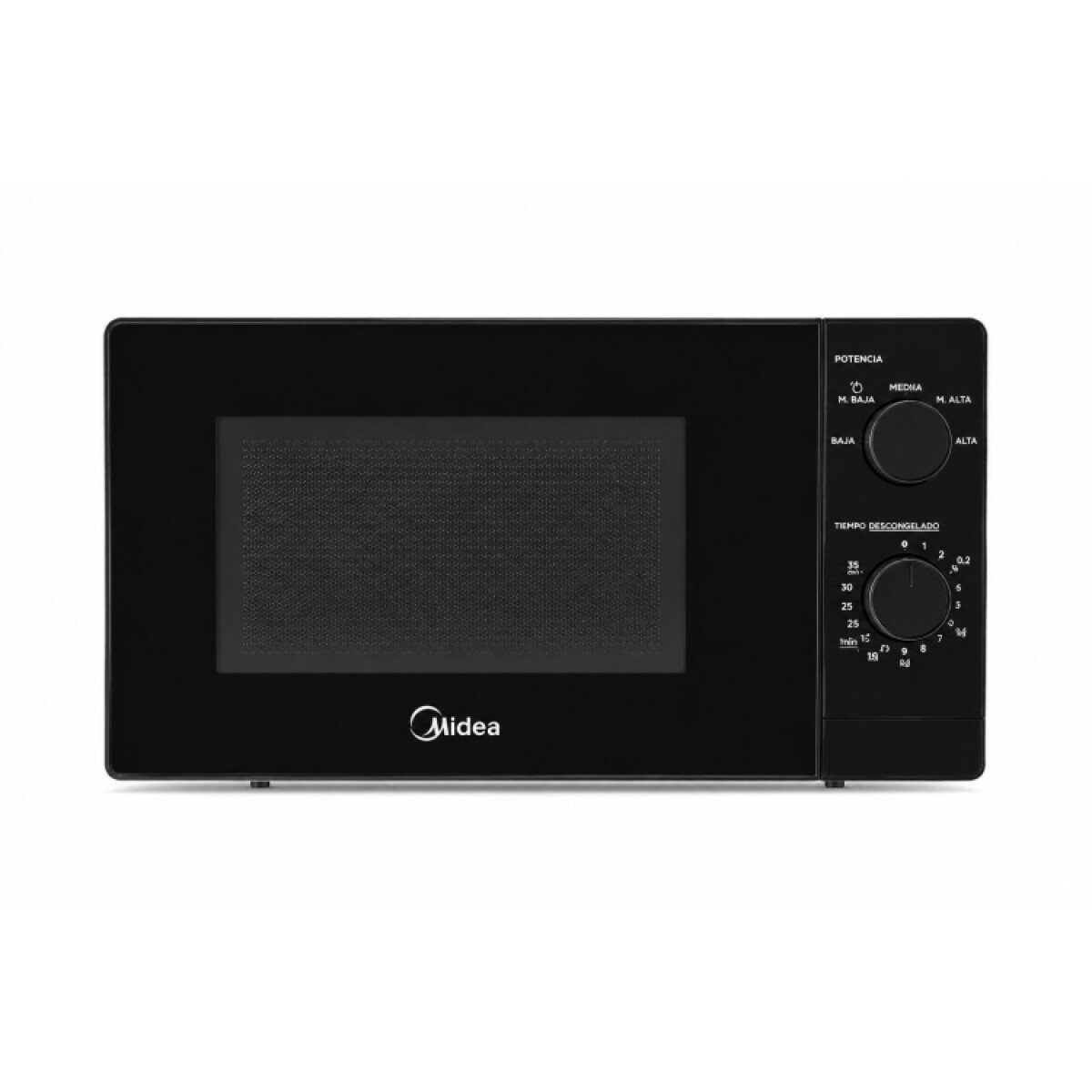 Microondas Midea 20 L Manual Negro 