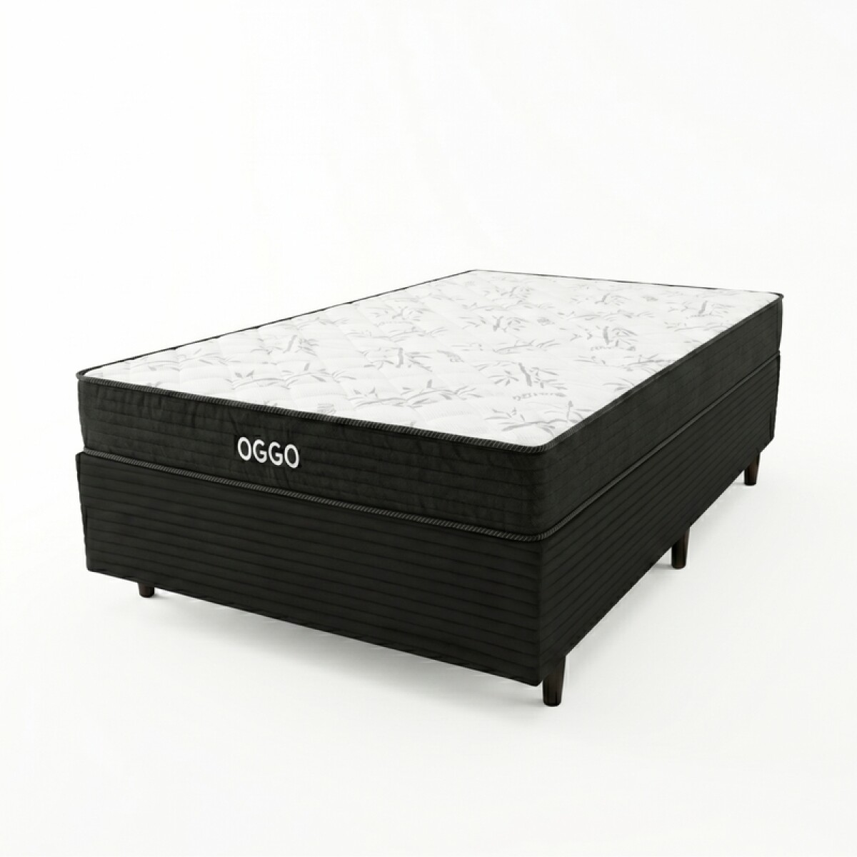 Sommier SUPER MEGA Oggo® - Espuma - GARANTIA 1 AÑO - 1y1/2 Plaza - 110 cm 