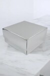 Caja Rectangular 15x16x9 cm PLATA