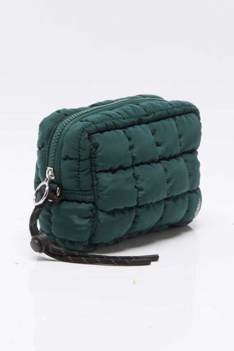 QUILTED MINI CASE Verde