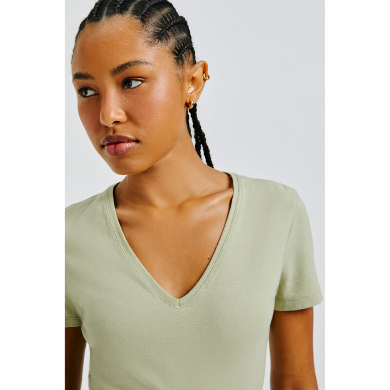 BLUSA MM FEM VERDE MEDIO