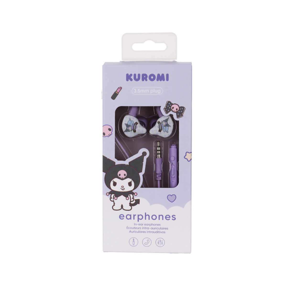 Auriculares Sanrio - Kuromi 