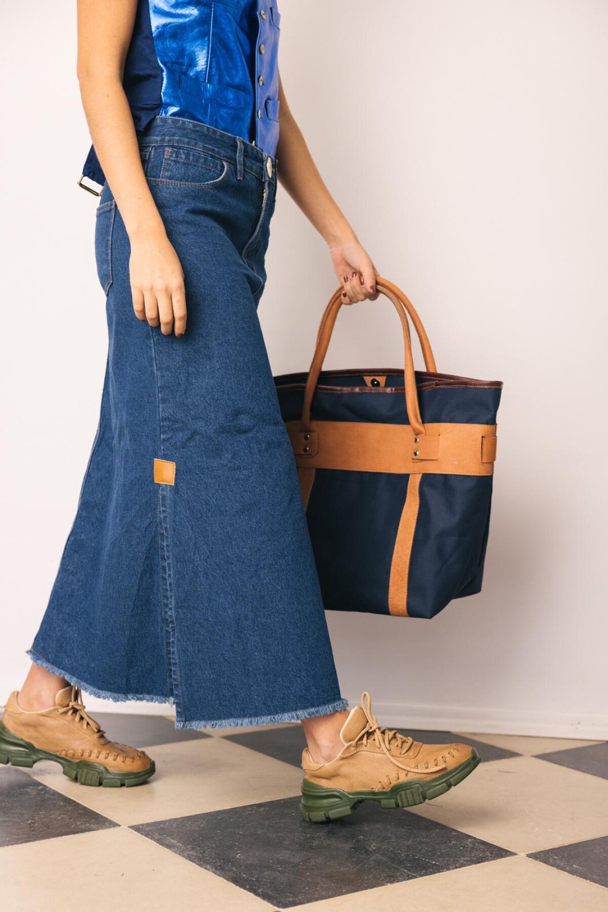 Vaquero Skirt Oscuro