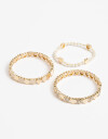 Pulseras Elásticas Sets Day To Night Set De Pulseras Elásticas - Dorado