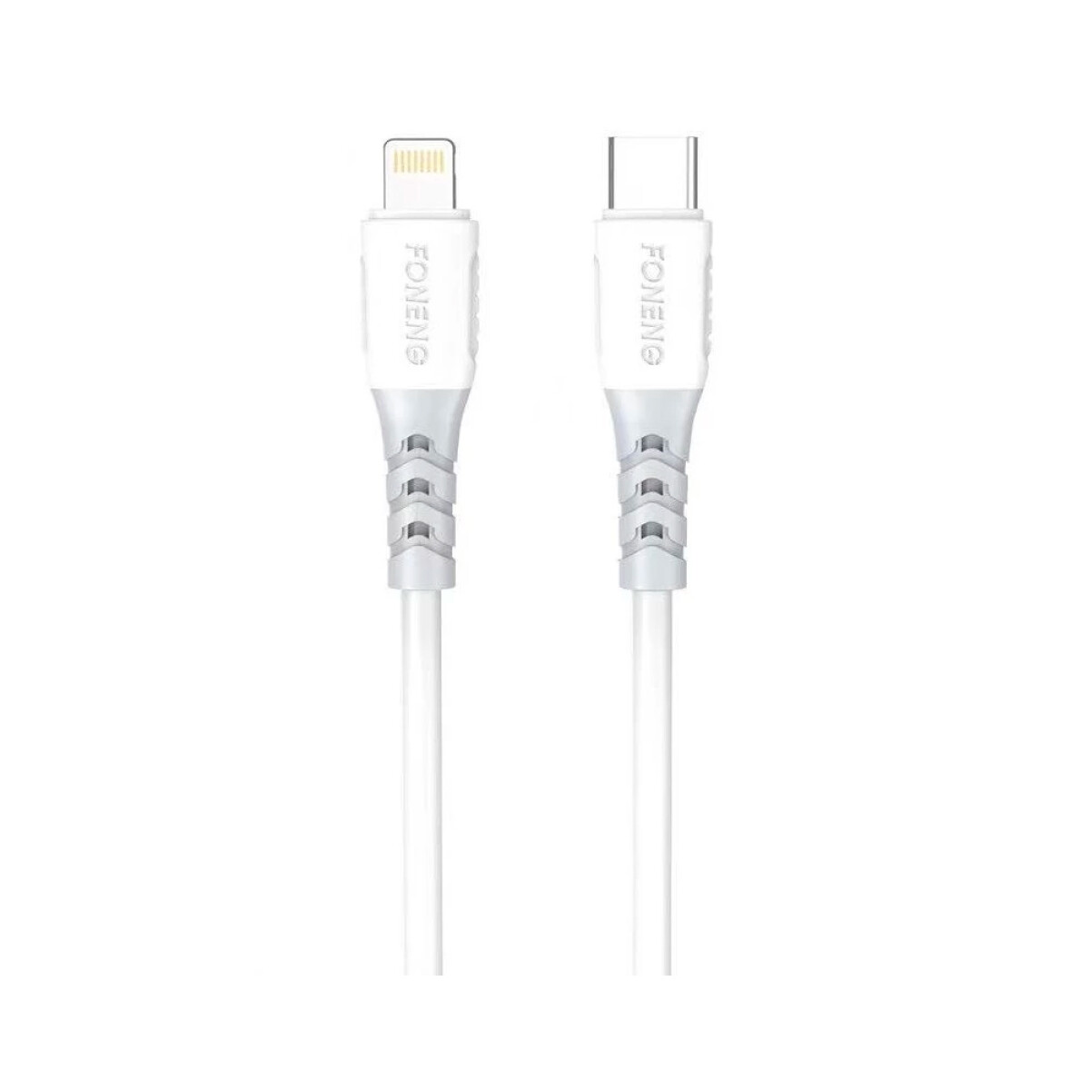 Cable Compatible iPhone Apple Lightning 3A 2 Metros X66 Foneng Cable Compatible iPhone Apple Lightning 3A 2 Metros X66 Foneng