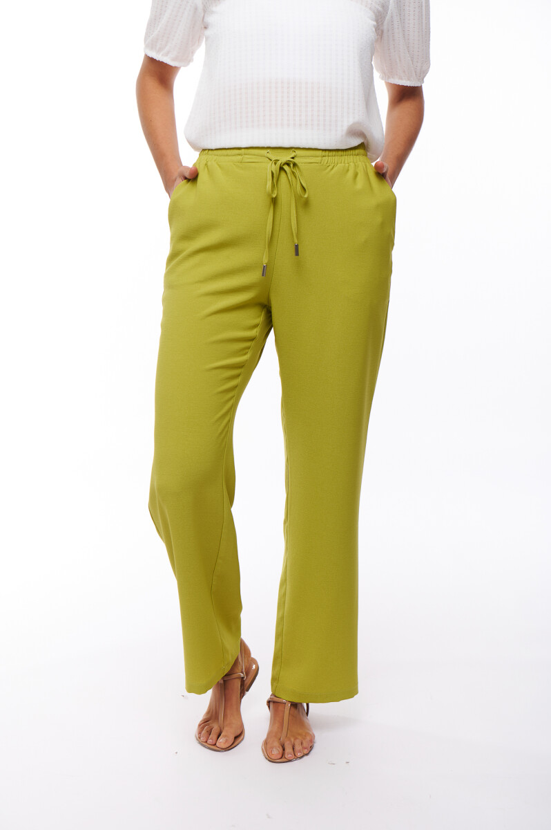 PANTALON LANI - VERDE LIMA 