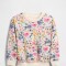 IE FRCH LOGO CREW IVORY FROST
