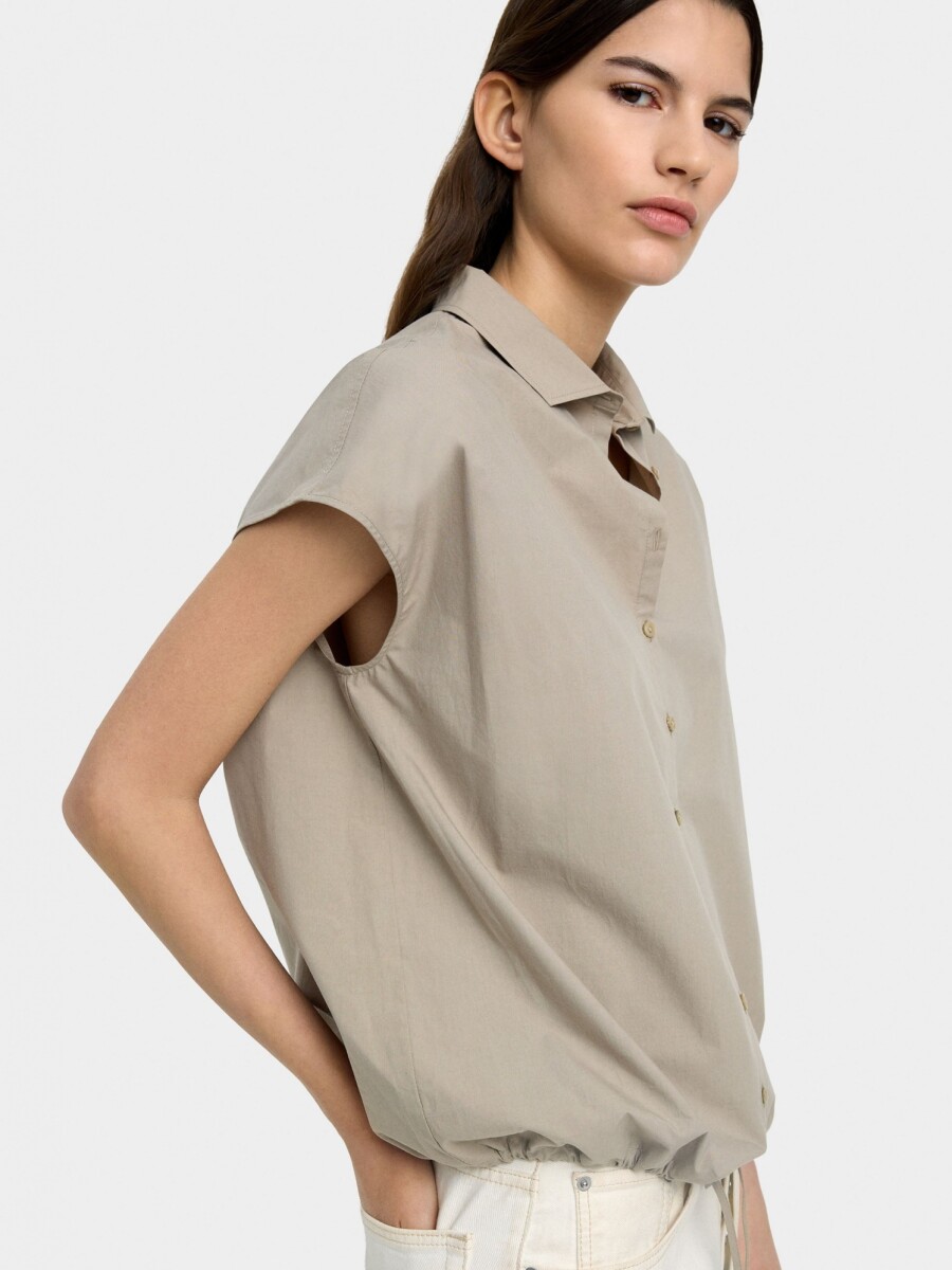 Camisa De Manga Corta 100% Algodón multicolor
