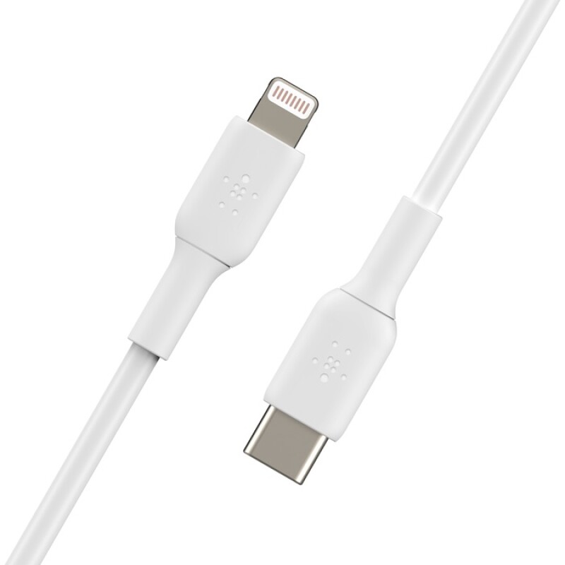 Cable de carga Belkin Lightning a USB - C 1mt Blanco (Certificado iPhone) Cable de carga Belkin Lightning a USB - C 1mt Blanco (Certificado iPhone)