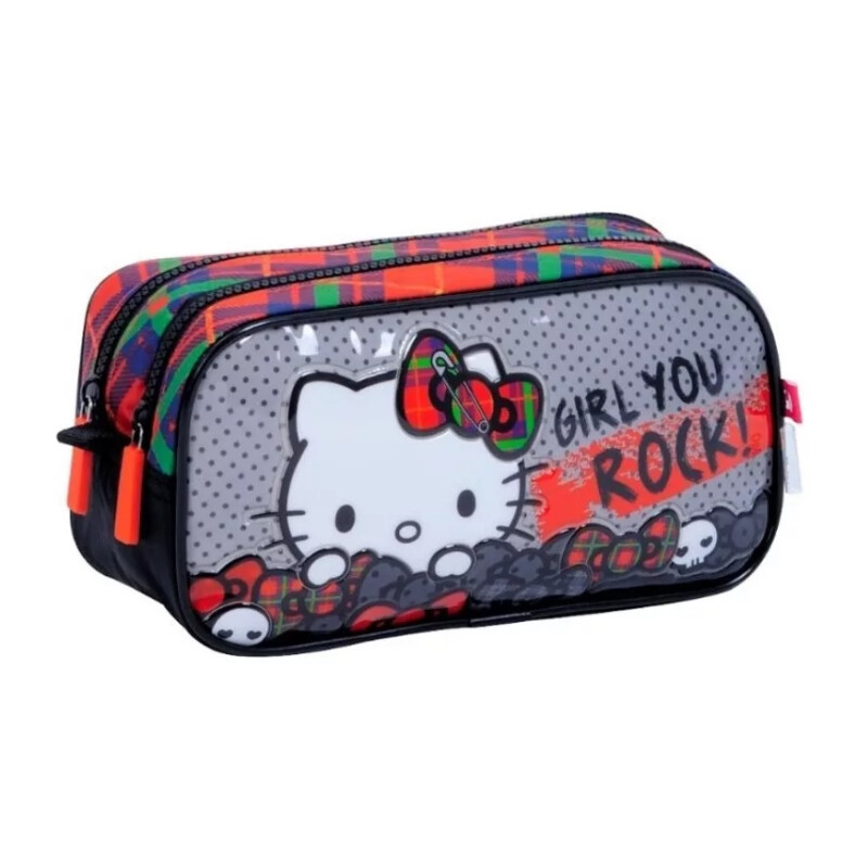 Hello Kitty Cartuchera Doble Rock Hello Kitty Cartuchera Doble Rock