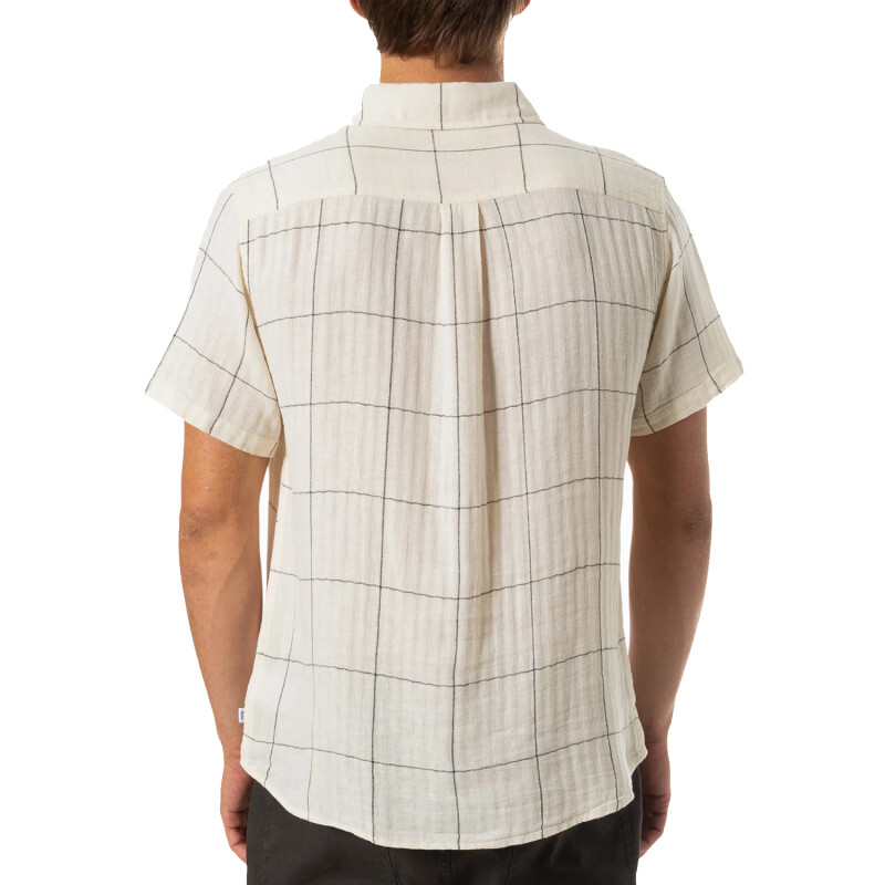 Camisa MC Katin Monty Shirt Beige Camisa MC Katin Monty Shirt Beige