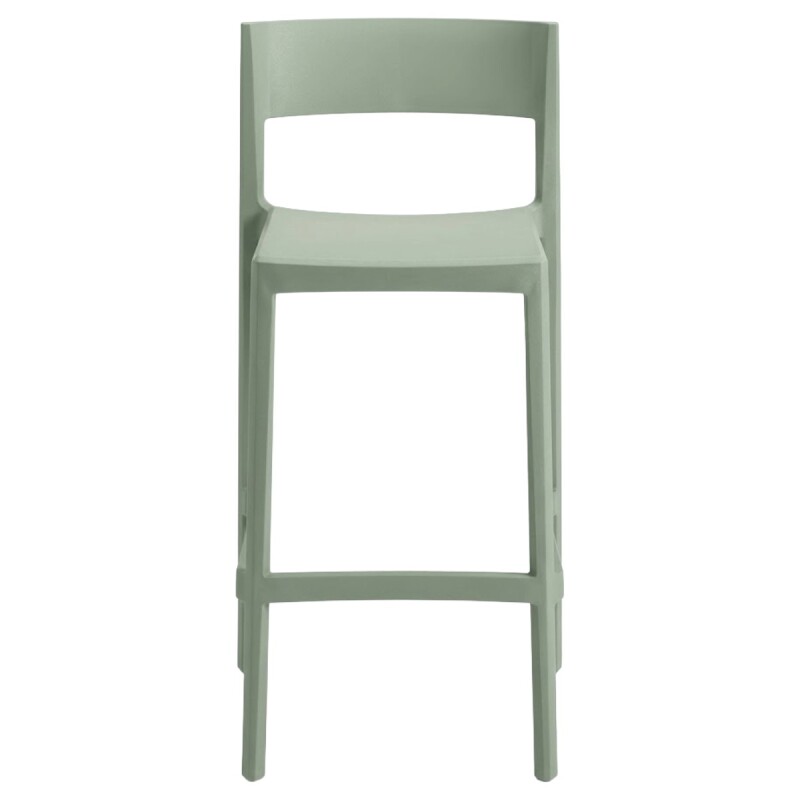 SILLA BAR PLAST VERDE Unica